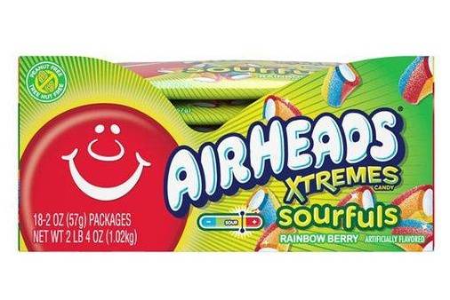 Air Heads Xtremes Sticks Rainbow Berry 2oz