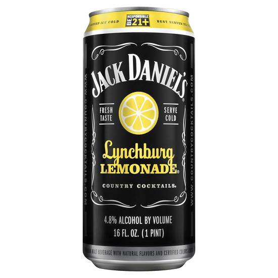 Jack Daniel's Country Cocktails Lynchburg Lemonade (16oz can)