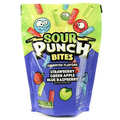 Sour Punch Bites Share Size Candy Pieces Assorted Fruit - 9.0 oz