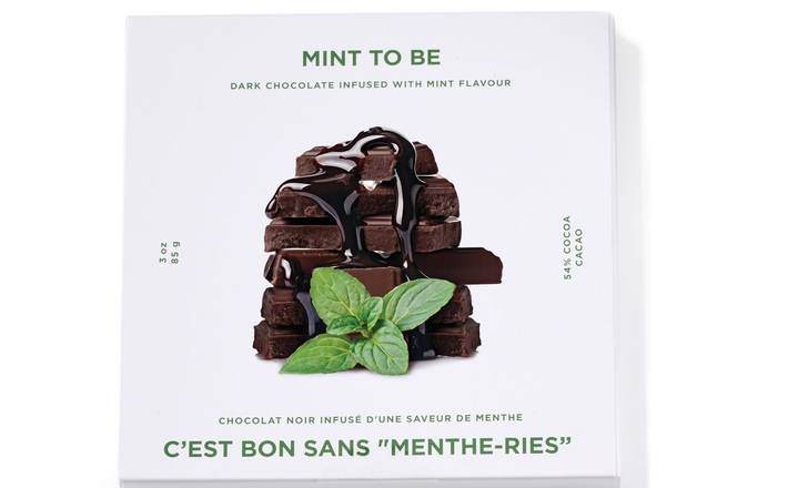 Mint To Be Chocolate Bar