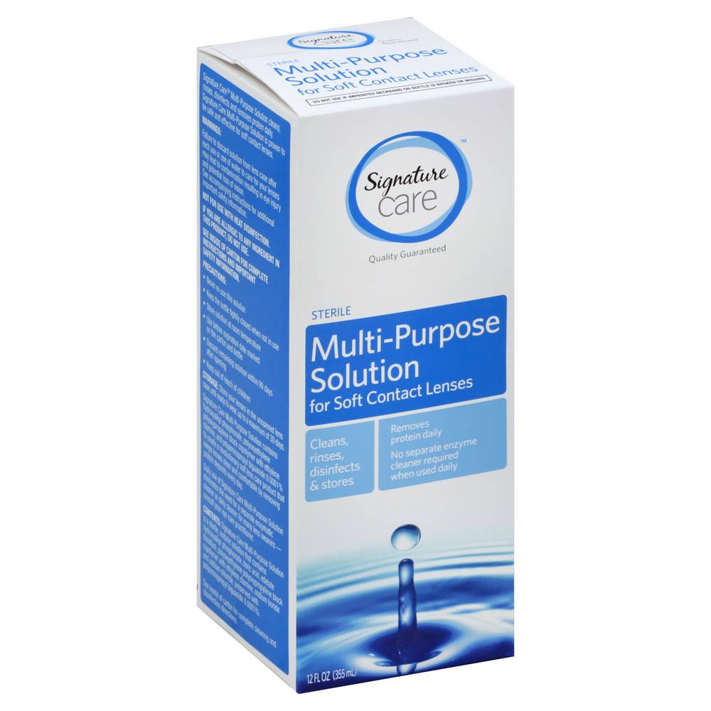 Signature Care Multi-Purpose Solution For Contact Lenses