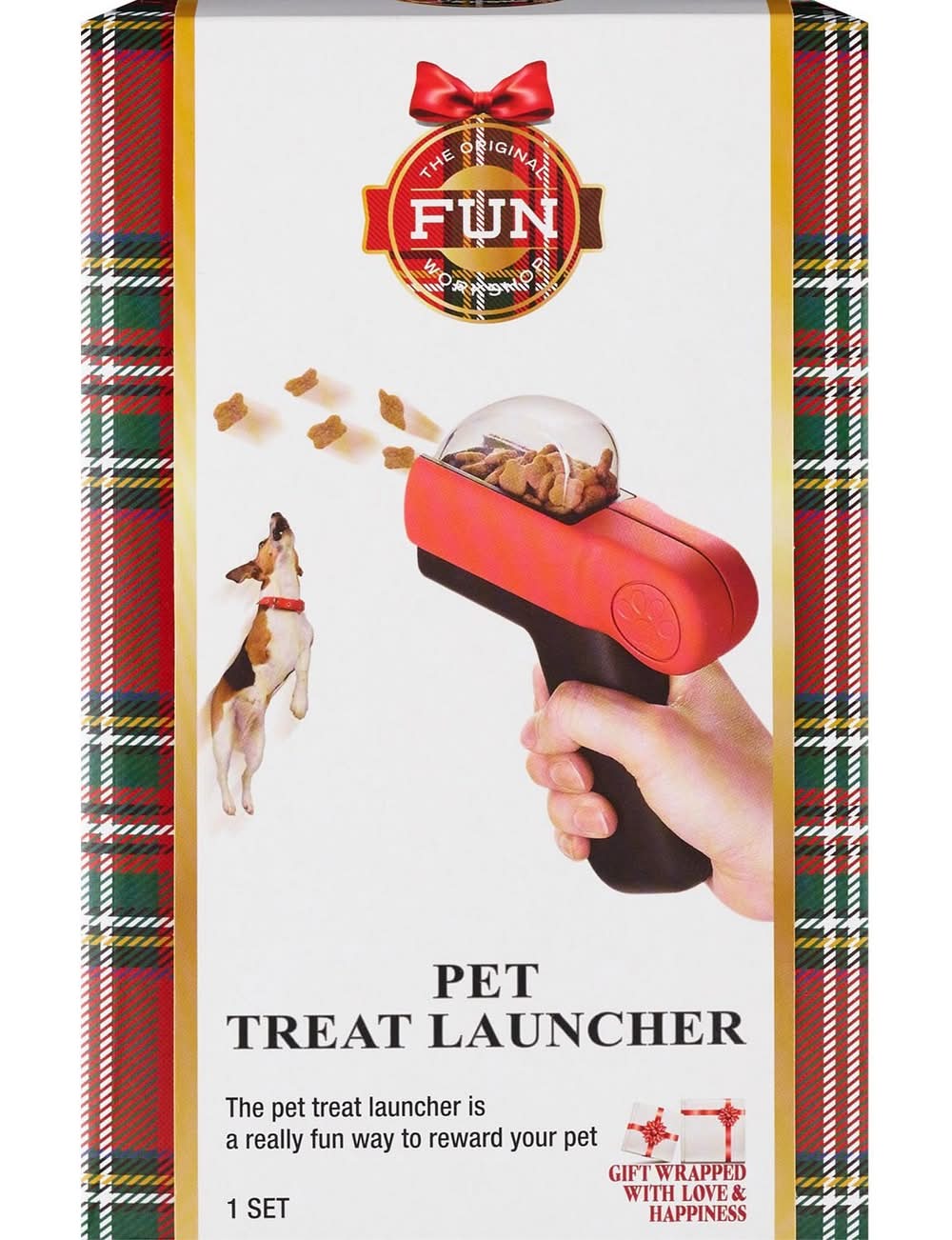 the Original Fun Workshop Pet Treat Launcher