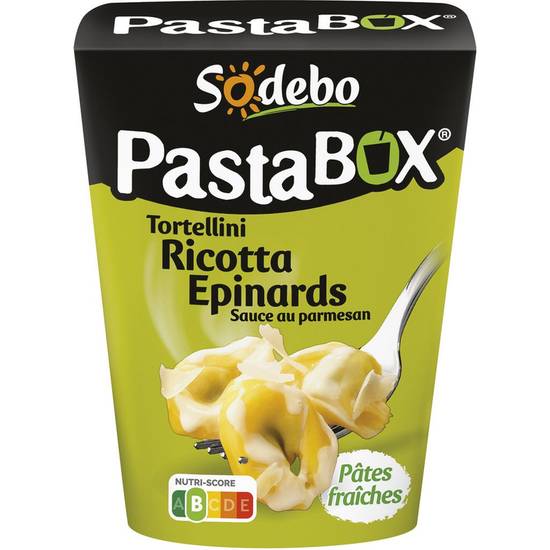 Pasta box tortellini ricotta Sodebo 280g