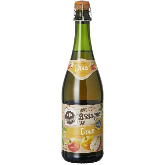 Carrefour Original - Cidre bretagne IGP doux (750 ml)