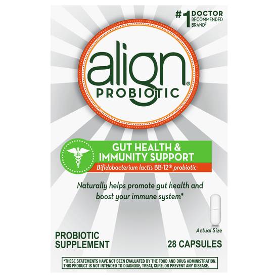 Align Gut Health & Immunity Support Probiotic Supplement (28 ct)