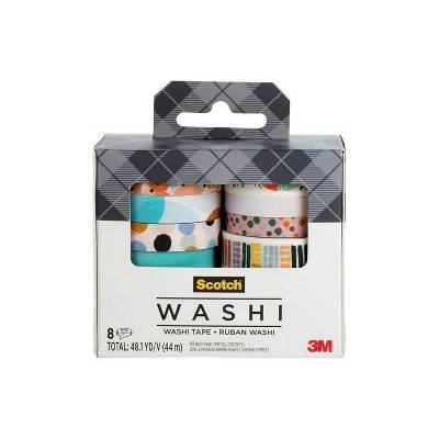 Scotch Washi Tape (8 ct)