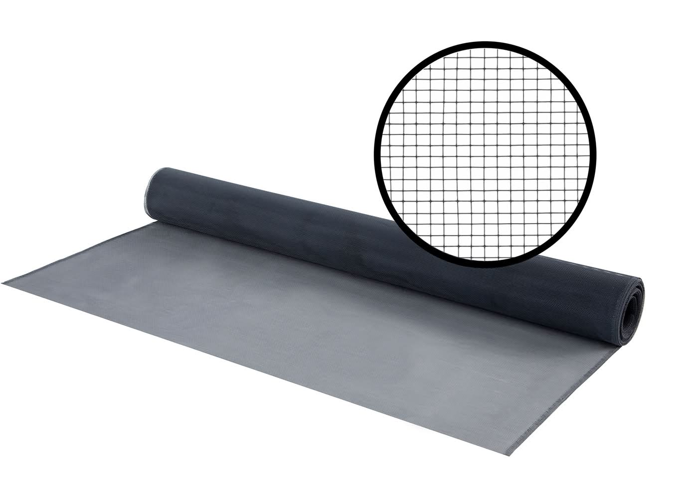 M-D 3-ft x 25-ft Charcoal Aluminum Screen mesh | 14113