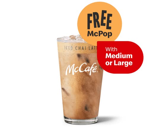 Medium Iced Chai Latte - McCafé