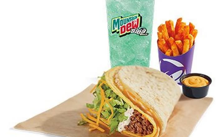 Cheesy Gordita Crunch® Combo