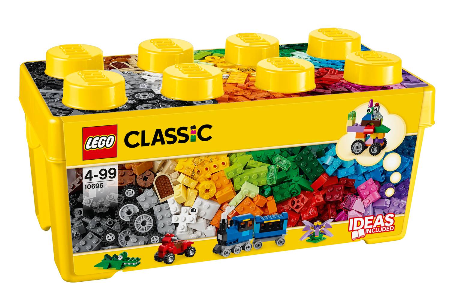 Caixa Média De Peças Criativas Lego
