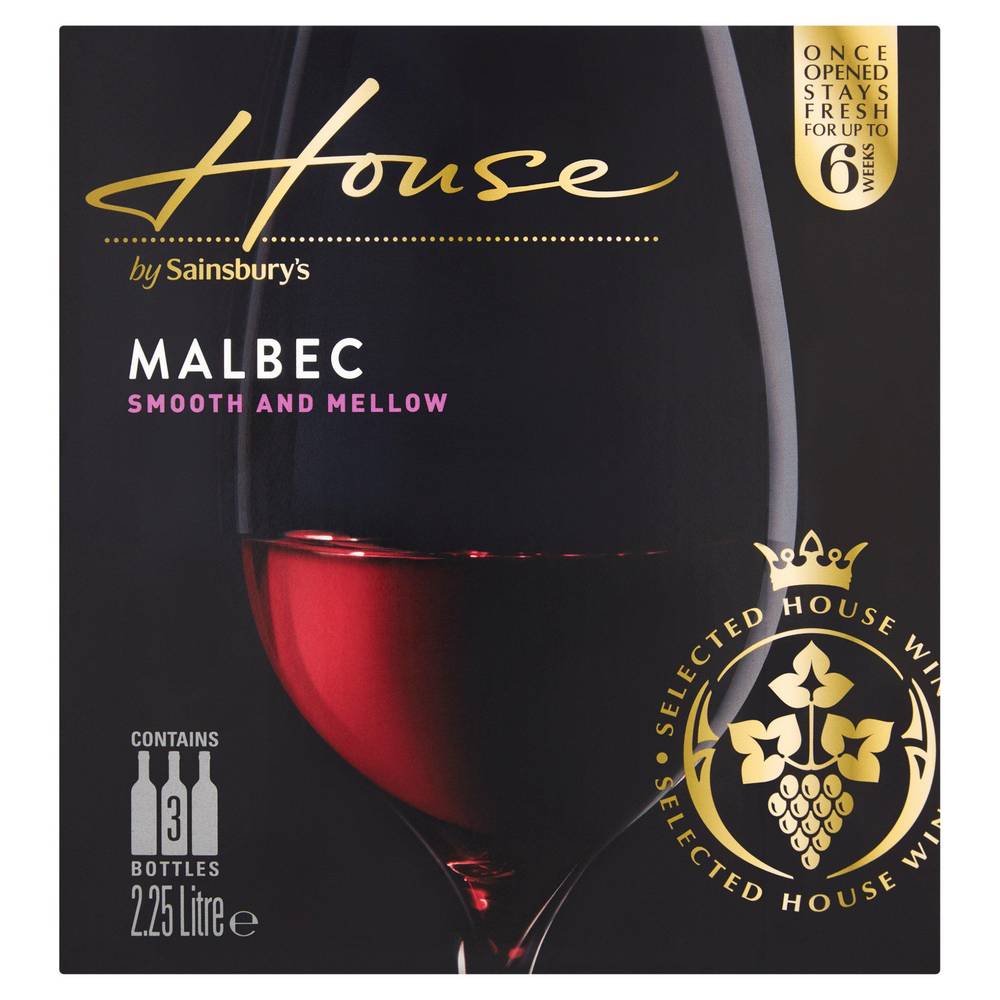 Sainsbury's House Malbec Red Wine 225cl