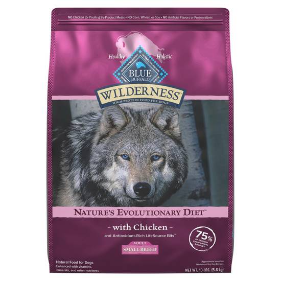 Blue Buffalo Wilderness Nature's Evolutionary Diet Food For Dogs (chicken)
