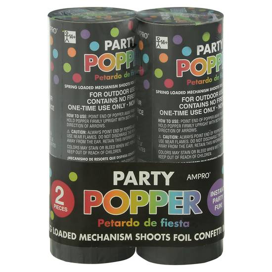 Ampro Party Popper (2 ct)