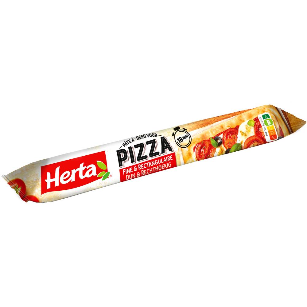 Herta - Fine & rectangulaire pâte à pizza