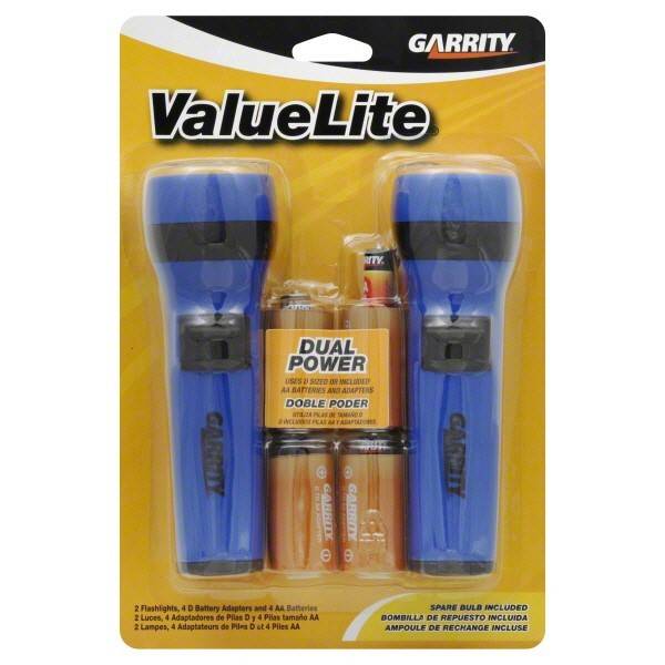 Garrity ValueLite, 2 flashlights