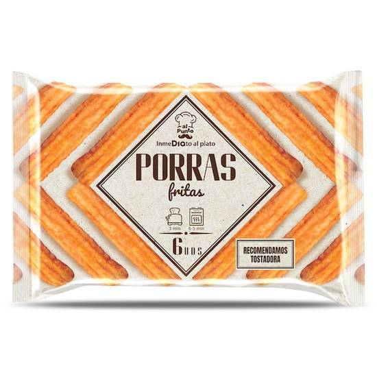 Porras Fritas al Punto Bolsa ((250 g))