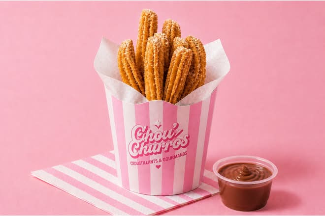 CHURROS NUTELLA X4 🍫