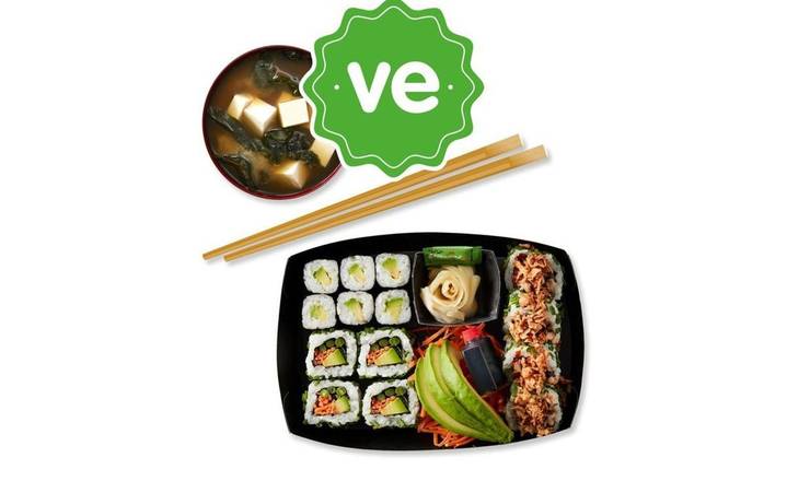 veggie sushi collection set
