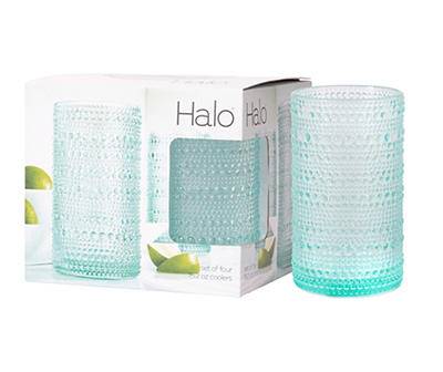 Halo Sage 15-Oz. Highball Glasses, 4-Pack
