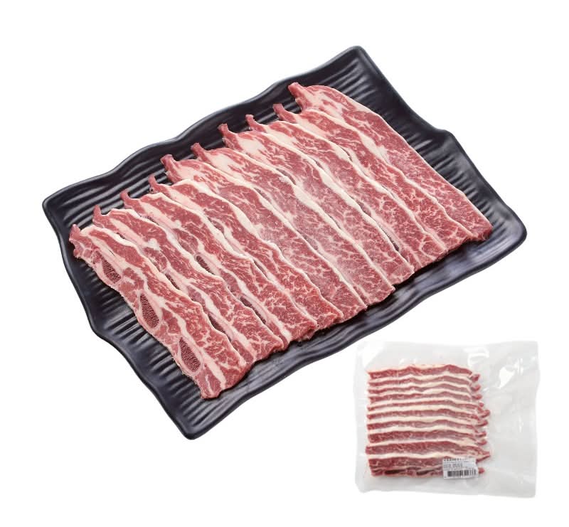 冷凍澳洲帶骨牛小排500g <1Bag包 x 1 x 1Bag包>