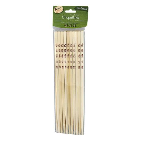 Helens Asian Kitchen Natural Bamboo Chopsticks