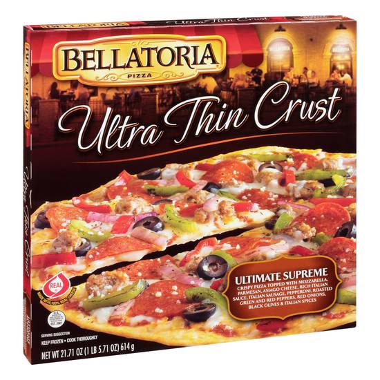 Bellatoria Thin Crust Ultimate Supreme Pizza (21.71 oz)