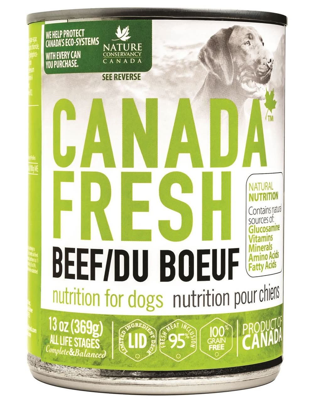 Canada Fresh Beef Dog Food, 13 oz