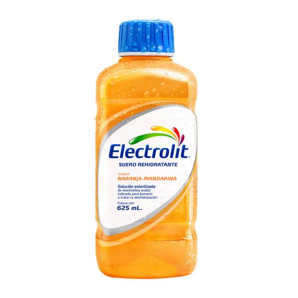 Electrolit · Suero rehidratante, naranja - mandarina (625 ml)