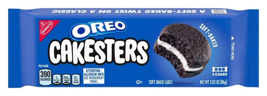 Nabisco Oreo Soft Baked Cakesters