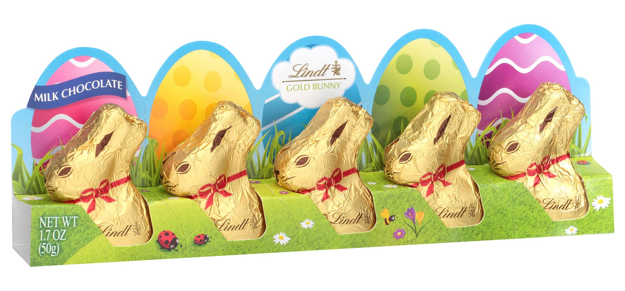 Lindt Easter Mini Gold Bunny, Milk Chocolate (1.7 oz)