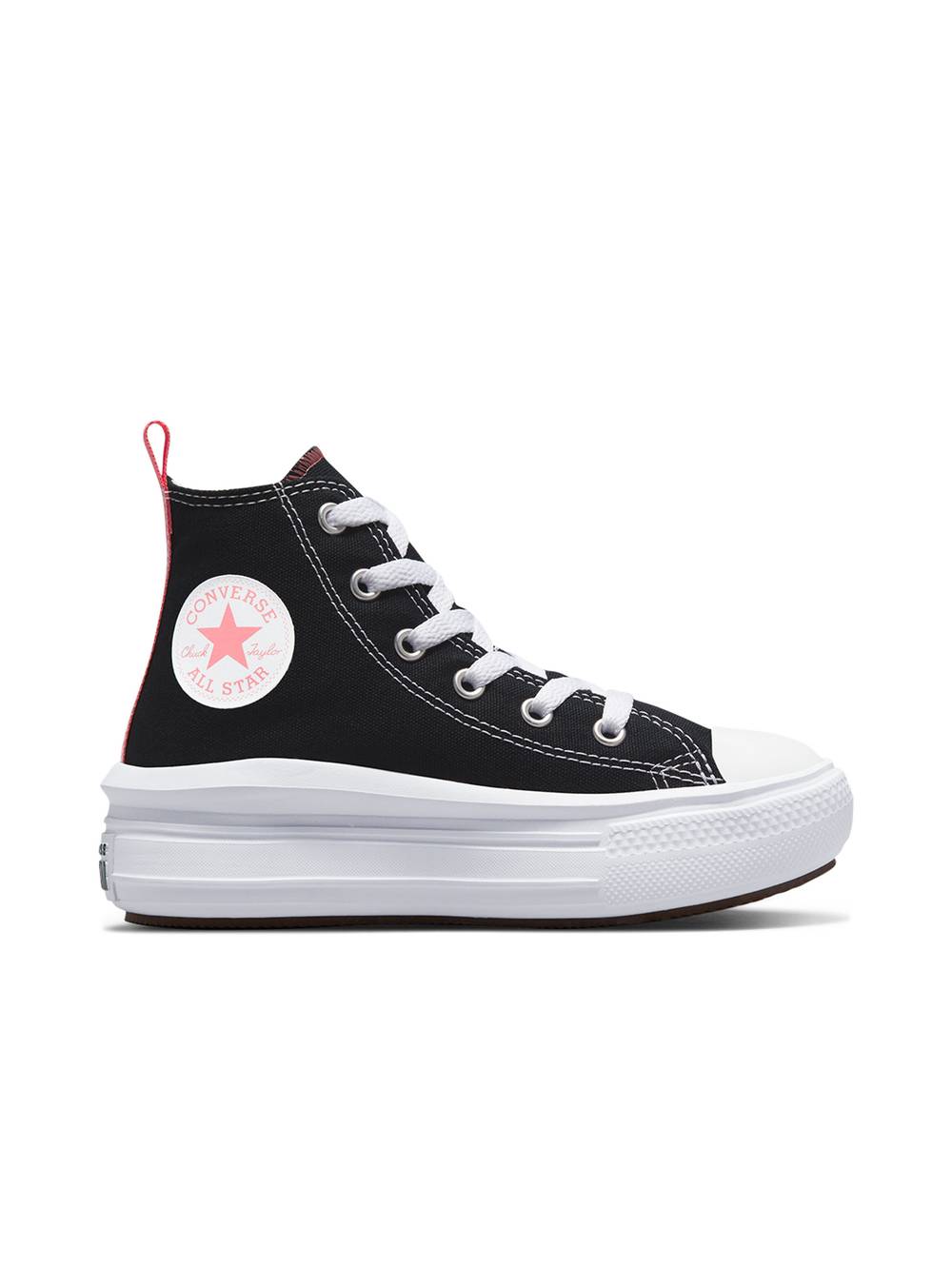 Converse zapatilla urbana all star move chuck taylor niña negro 'n 1