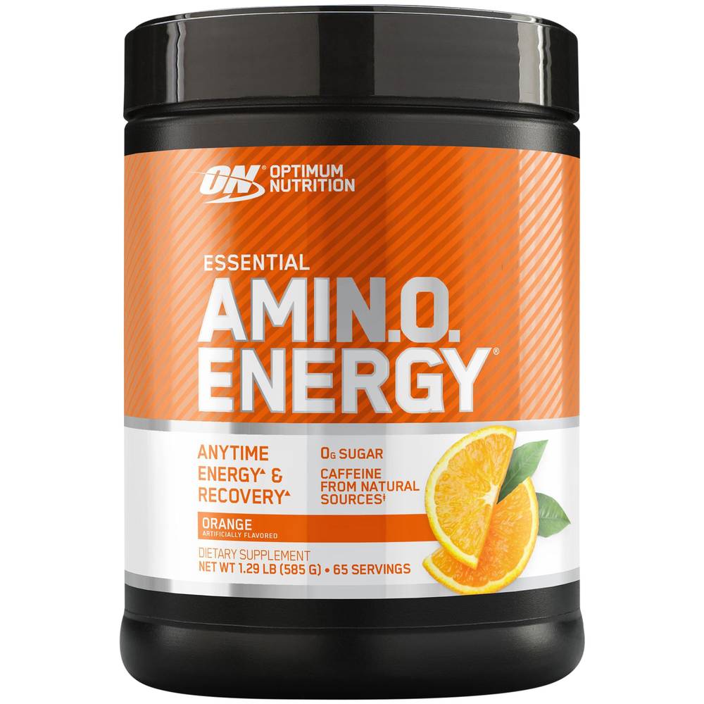 Essential Amin.O. Energy – Orange Cooler (1.29 Lbs./65 Servings)