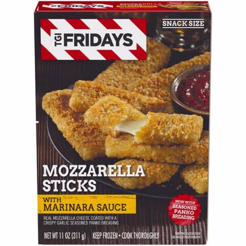 TGI Friday's Mozzarella Sticks & Marinara Sauce