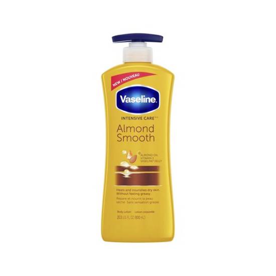 Vaseline Intensive Care Body Lotion Almond Smooth (600 ml)