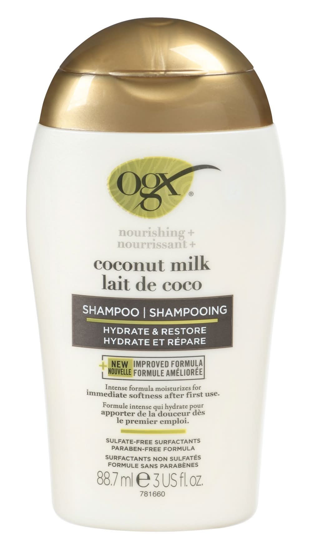 OGX Trial Size Nourishing Coconut Milk Shampoo (88.7 ml)