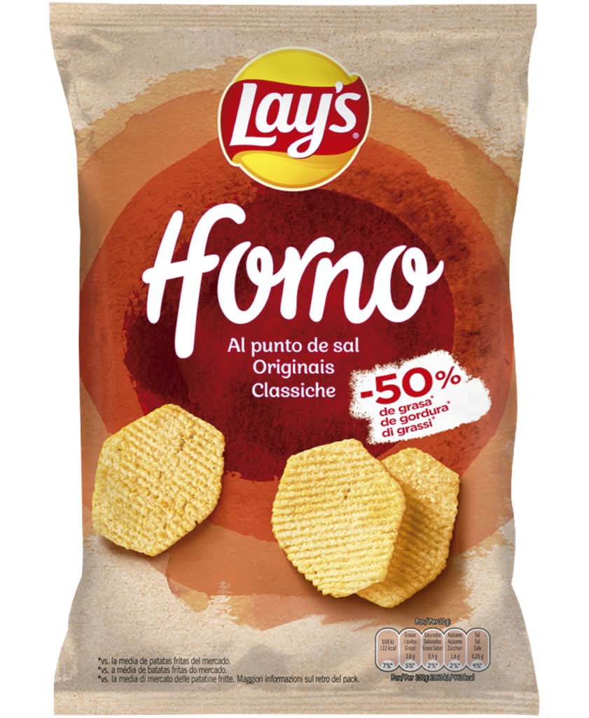 LayS - Batata frita forno originais, embalagem de 150g