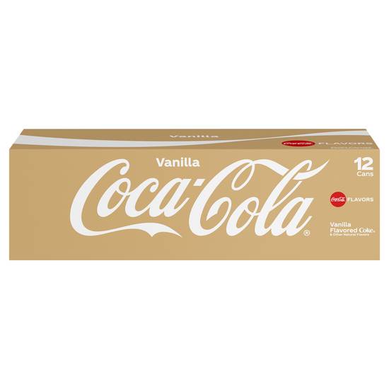Coca-Cola Vanilla Soda (12 ct, 0.35 L)