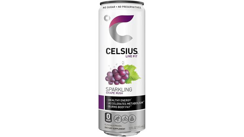 Celsius Celsius Sparkling Grape Rush