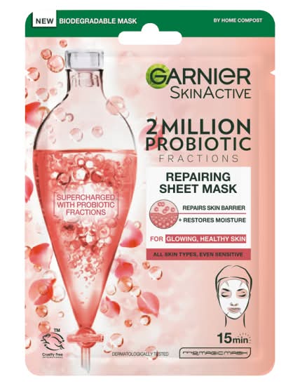 Garnier Skinactive Probiotic Derived Fractions Sheet Face Mask (22g)