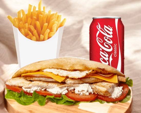 🥙 🍟🥤 Menu Sandwich Boursin