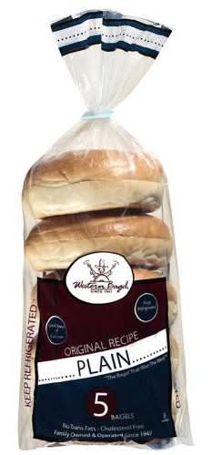 Western Bagel Original Recipe Plain Bagels (15 oz)