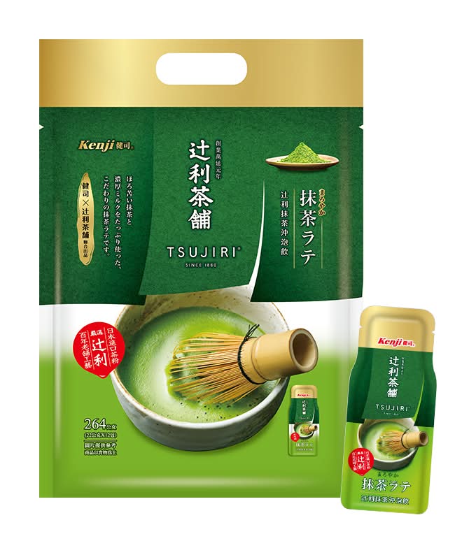 健司X辻利 抹茶沖泡飲 264g <264g克 x 1 x 1Bag包>