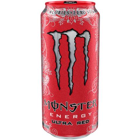 Monster Energy Ultra Red 16oz