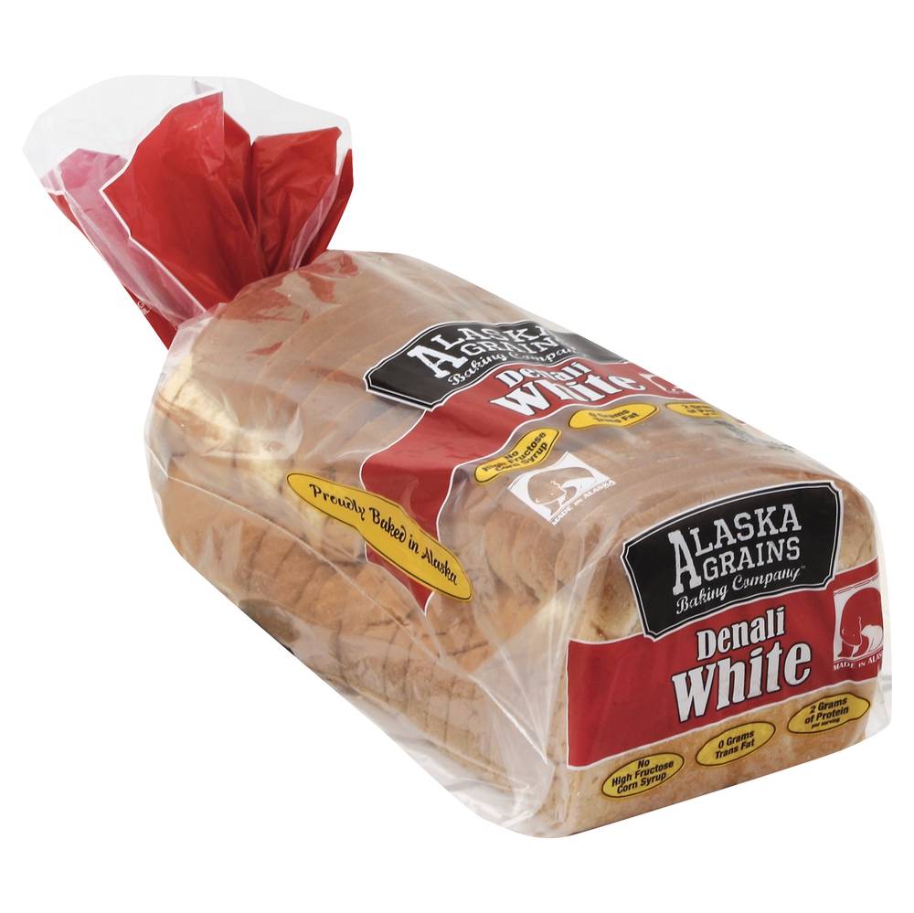 Alaska Grains Baking Company Denali White Bread (22.5 oz)