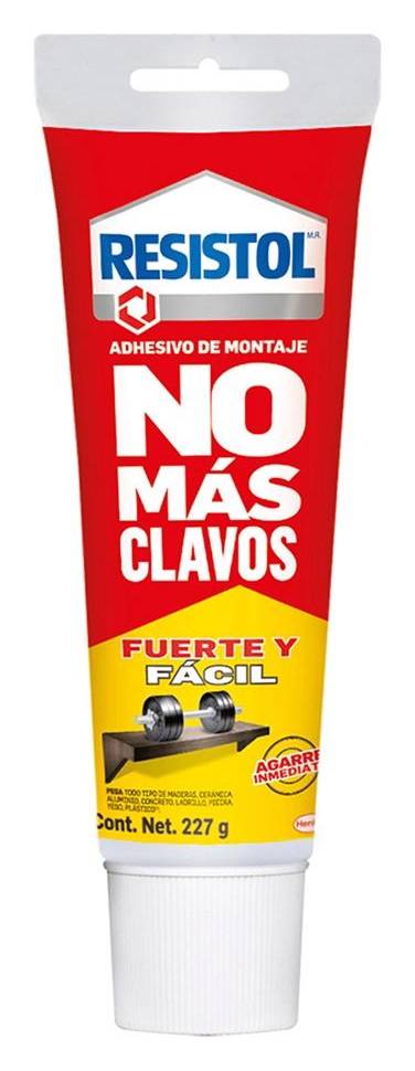 Resistol · Adhesivo de montaje no más clavos (227 g)