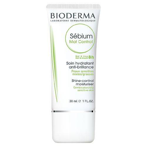 BIODERMA Sebium Mat Control Moisturizing and Mattifying Cream for Oily Skin - 1.0 fl oz