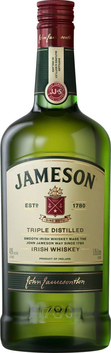 Jameson Original Triple Distilled Irish Whiskey (1.75 L)