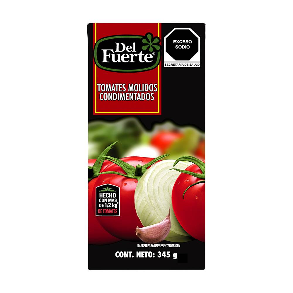 Del fuerte tomates molidos condimentados