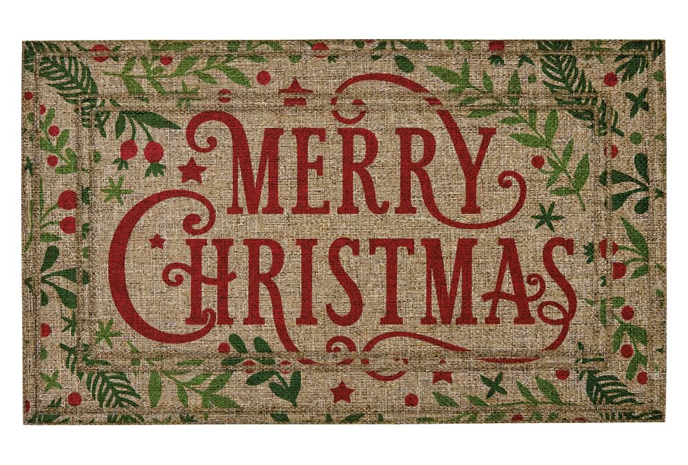 Merry Moments Soho Holiday Doormat - Merry Christmas