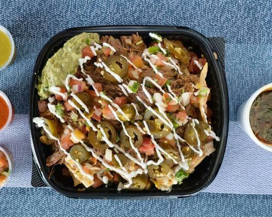 Birria Loaded Nachos